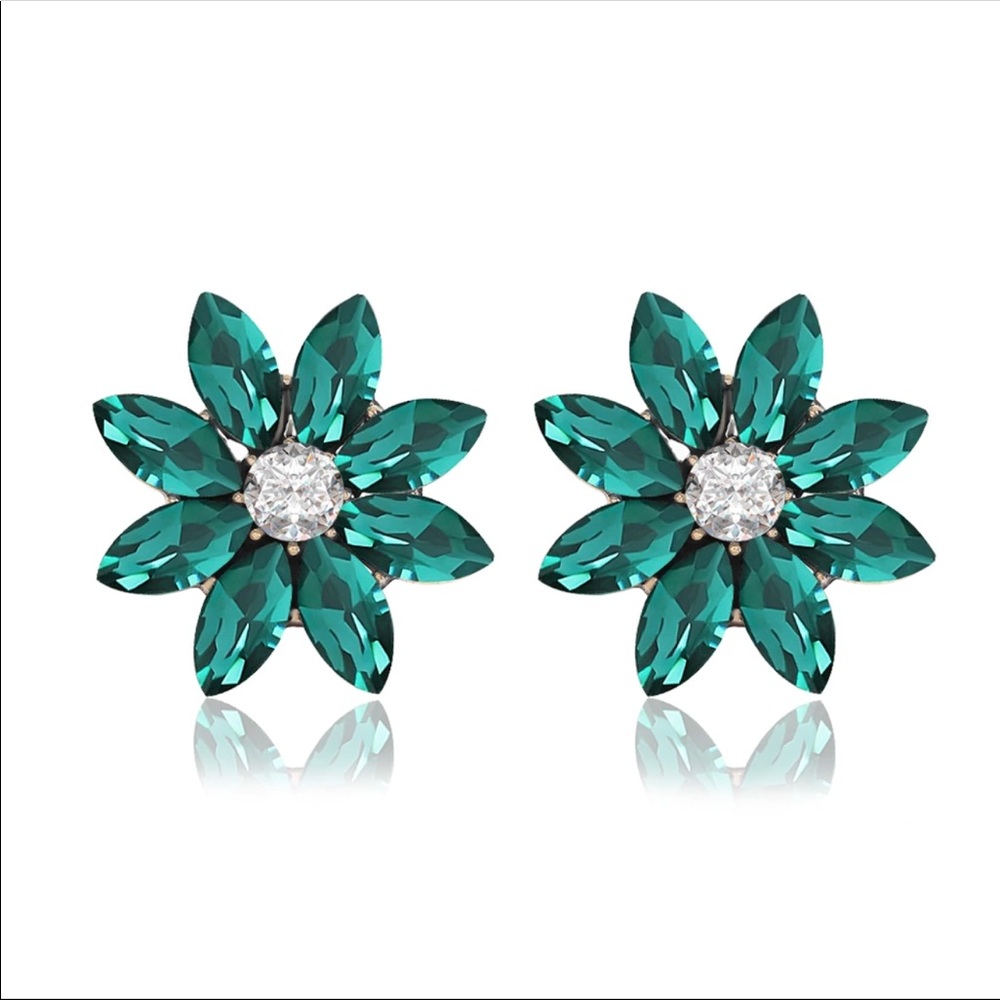 Large Flower Earrings
